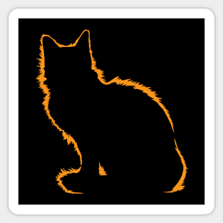 Male Cat Sticker